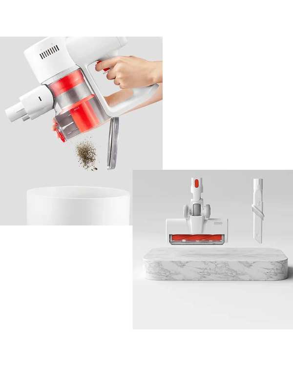 جارو شارژی و دستی سفید شیائومی Xiaomi مدل Xiaomi Vacuum Cleaner G20 Lite - تصویر 10