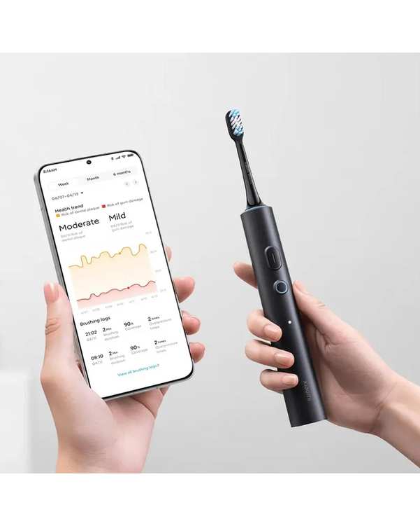 مسواک برقی مشکی میجیا شیائومی Xiaomi مدل Mi Smart Electric Toothbrush T501