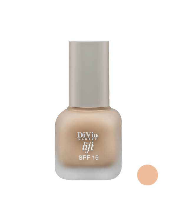 کرم پودر فول کاور با SPF15 دیویو Divio شماره 03 حجم 35ml