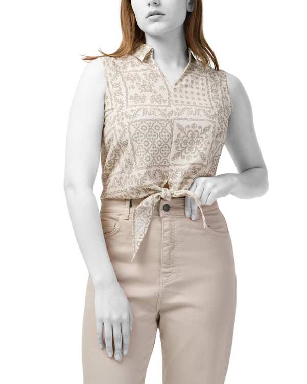 تاپ زنانه طوسی نیواریا Nivarya کد 0083