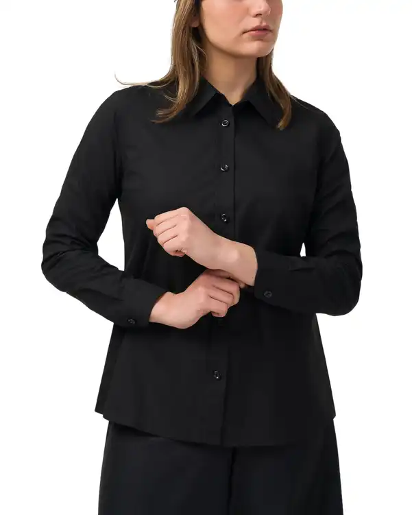 شومیز زنانه مشکی نیواریا Nivarya کد 0501
