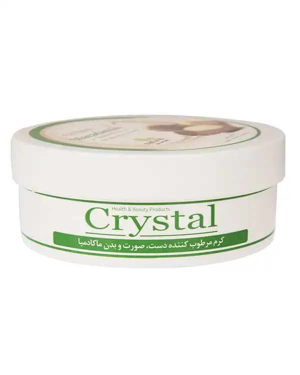کرم مرطوب کننده صورت و بدن ماکادمیا کریستال Crystal