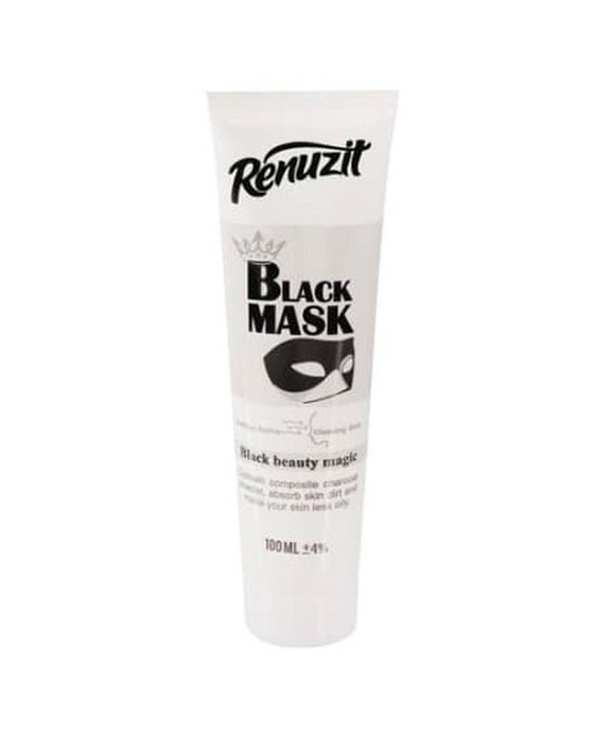 ماسک صورت زغال رینوزیت Renuzit حاوی کربن فعال 100ml