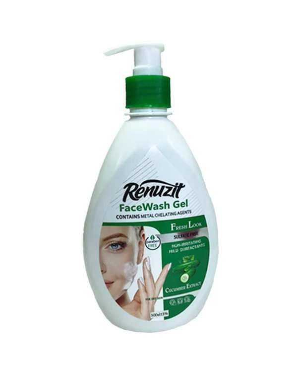 ژل شستشوی صورت رینوزیت Renuzit مناسب پوست های خشک 500ml