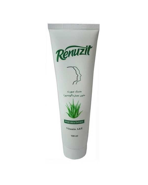 ماسک صورت رینوزیت Renuzit حاوی عصاره آلوئه ورا 100ml