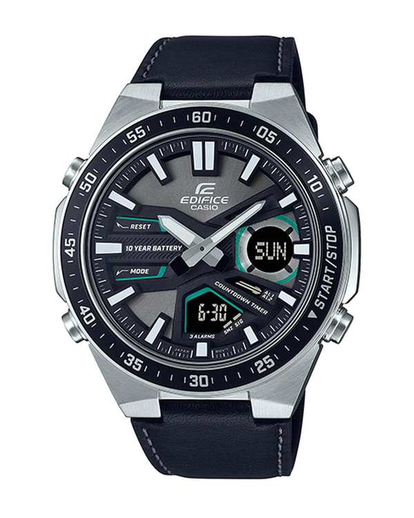ساعت مچی مردانه دیجیتال و عقربه ای Edifice کاسیو Casio مدل EFV-C110L-1AVDF