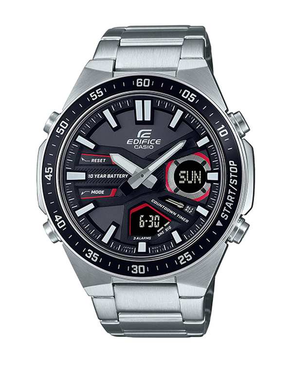 ساعت مچی مردانه دیجیتال و عقربه ای Edifice کاسیو Casio مدل EFV-C110D-1A4VDF
