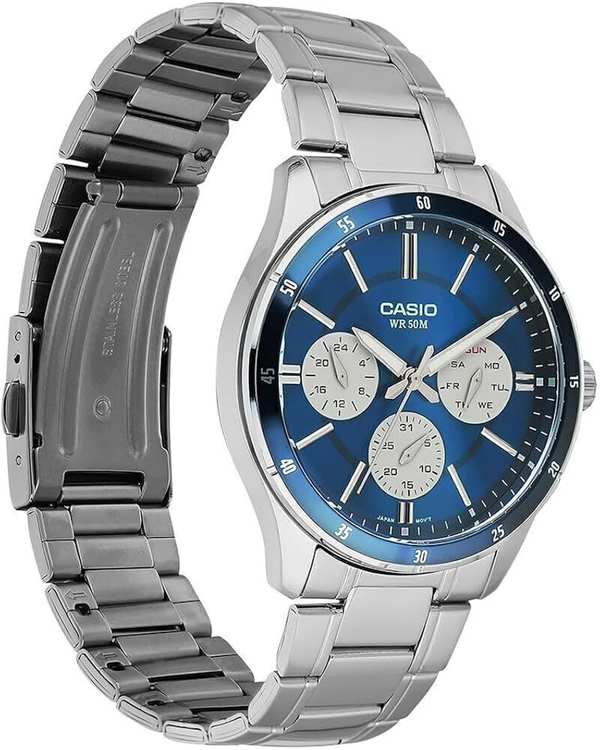 ساعت مچی مردانه عقربه ای کاسیو Casio مدل MTP-1374D-2A3VDF - تصویر 2