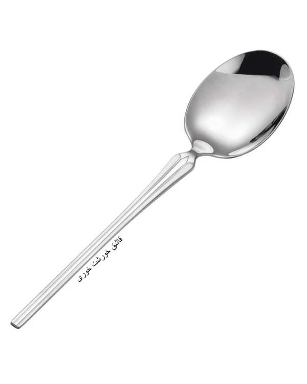 قاشق خورشت خوری استیل جی فی نی GIFFINI مدل 033 مجموعه 2 عددی - تصویر 3