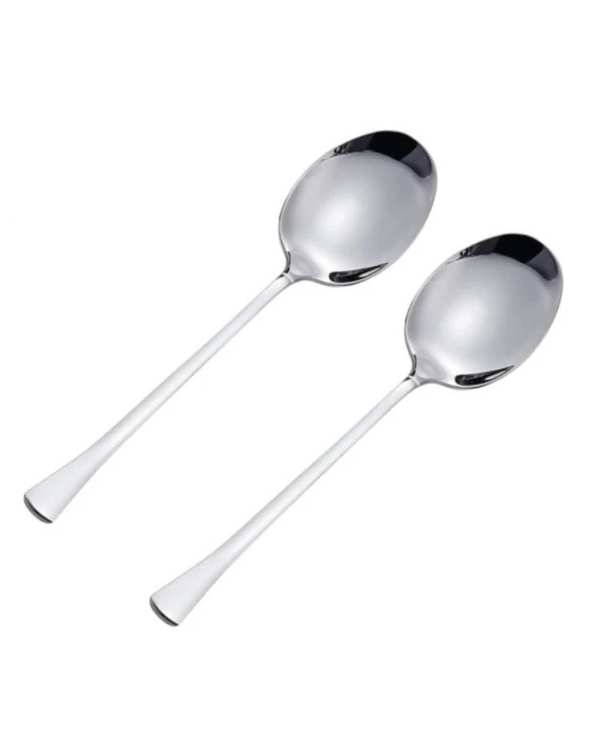 قاشق خورشت خوری استیل جی فی نی GIFFINI مدل 044 مجموعه 2 عددی