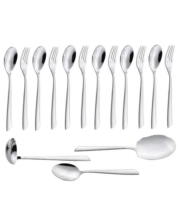 سرویس قاشق و چنگال 15 پارچه استیل جی فی نی GIFFINI مدل G-252