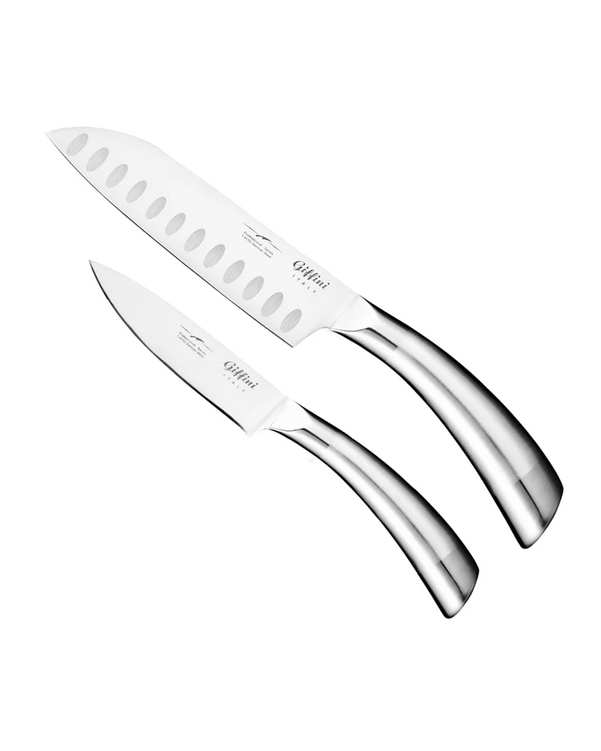 چاقو آشپزخانه استیل جی فی نی GIFFINI کد S-1.2 مجموعه 2 عددی
