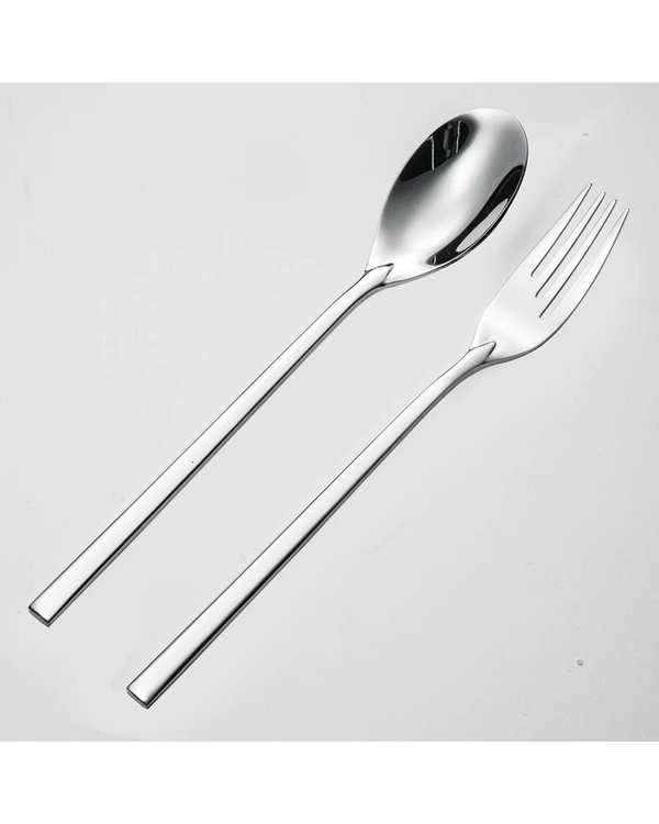 سرویس قاشق و چنگال 14 پارچه استیل جی فی نی GIFFINI مدل 53 لاکچری - تصویر 5