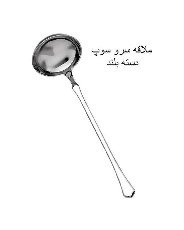 سرویس قاشق و چنگال 14 پارچه استیل جی فی نی GIFFINI مدل 58 لاکچری - تصویر 5