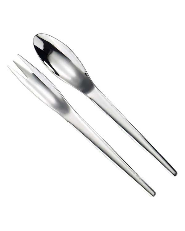 سرویس قاشق و چنگال 10 پارچه استیل جی فی نی GIFFINI مدل 194 رژیمی - تصویر 8