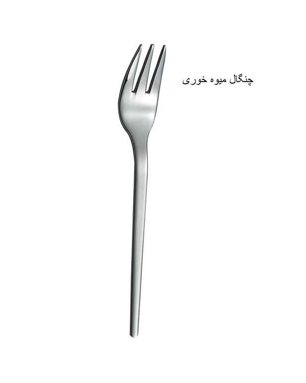 سرویس قاشق و چنگال 5 پارچه استیل جی فی نی GIFFINI مدل 168 - تصویر 5
