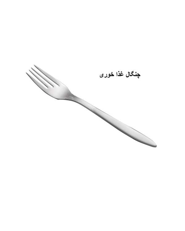 سرویس قاشق و چنگال 14 پارچه استیل جی فی نی GIFFINI مدل 02 - تصویر 4