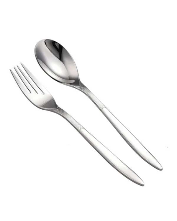 ست قاشق و چنگال استیل جی فی نی GIFFINI مدل 02 ست 1 نفره