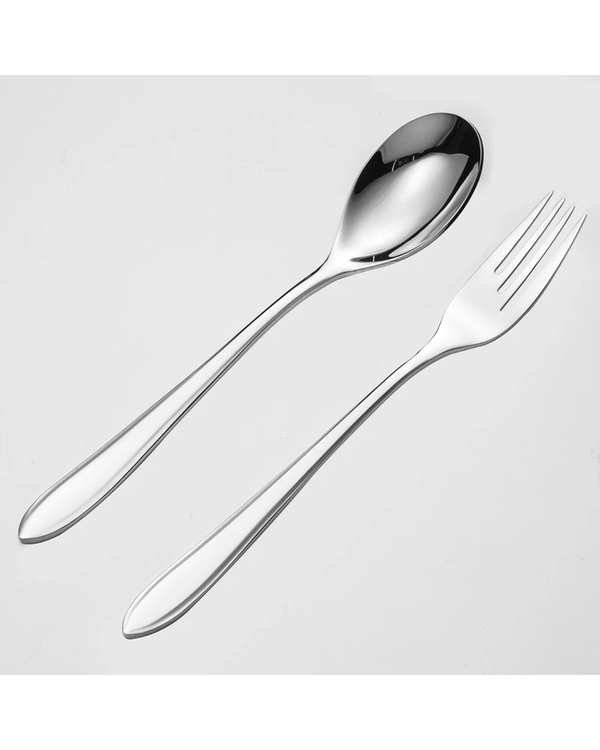 سرویس قاشق و چنگال 142 پارچه استیل جی فی نی GIFFINI مدل 205 سوپر لاکچری - تصویر 4