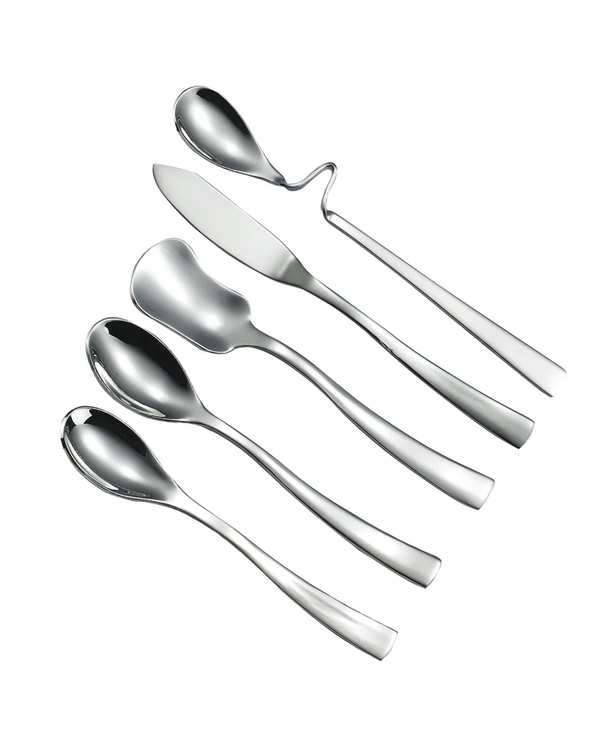 سرویس صبحانه خوری 5 پارچه استیل جی فی نی GIFFINI مدل DA185