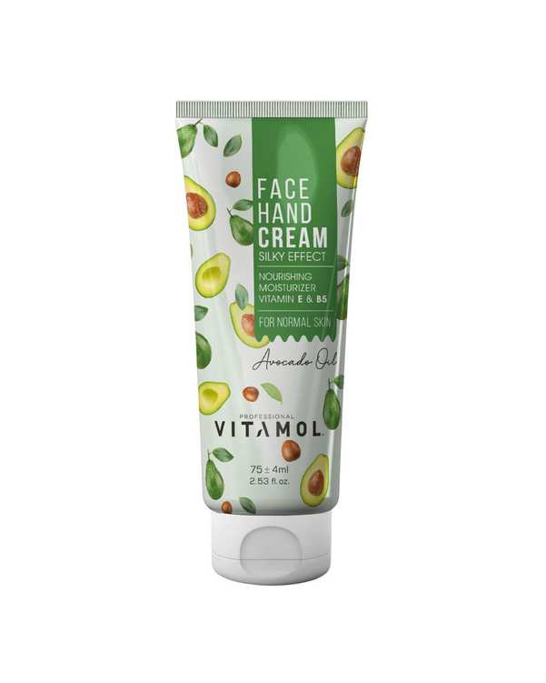 کرم دست و صورت ویتامول Vitamol حاوی عصاره آووکادو 75ml