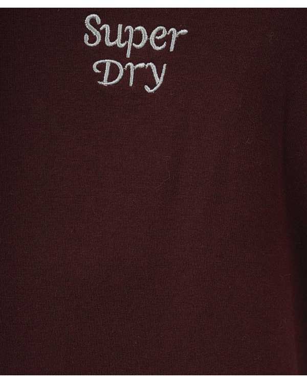 تی شرت زنانه زرشکی سوپردرای Superdry کد W10S52102N - تصویر 3
