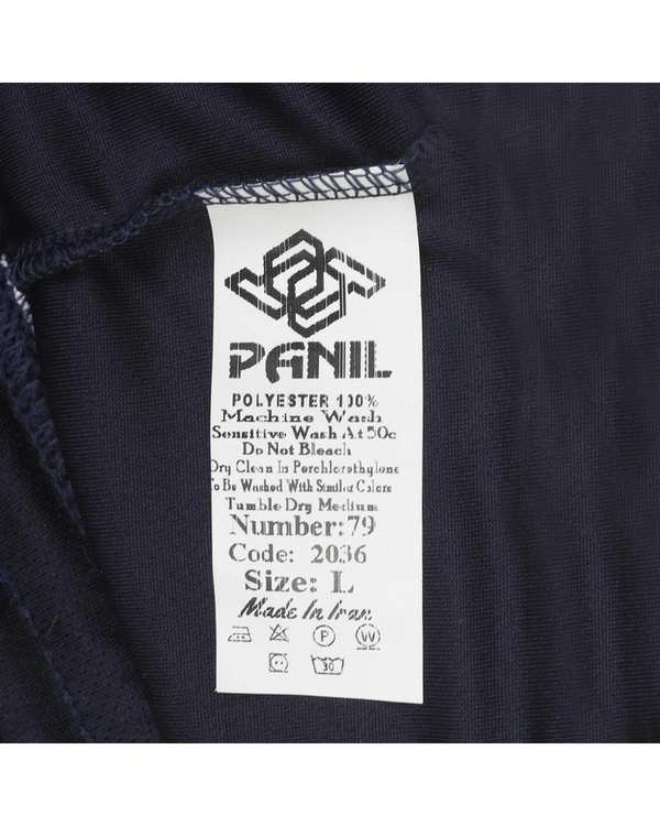 ست تی شرت و شلوارک ورزشی مردانه سرمه ای پانیل Panil مدل داوری 2036NA - تصویر 10
