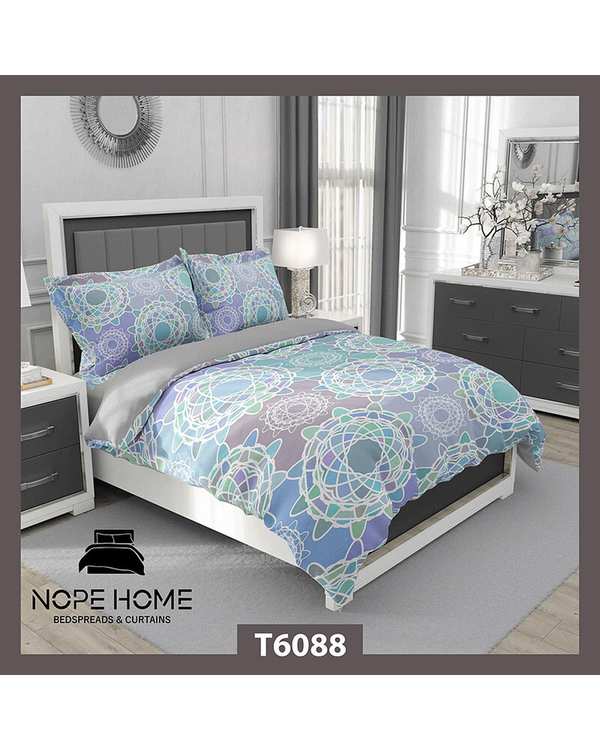 سرویس لحاف روتختی یک نفره 5 تکه نوپه هوم Nopehome طرح اسپرت کد T6088