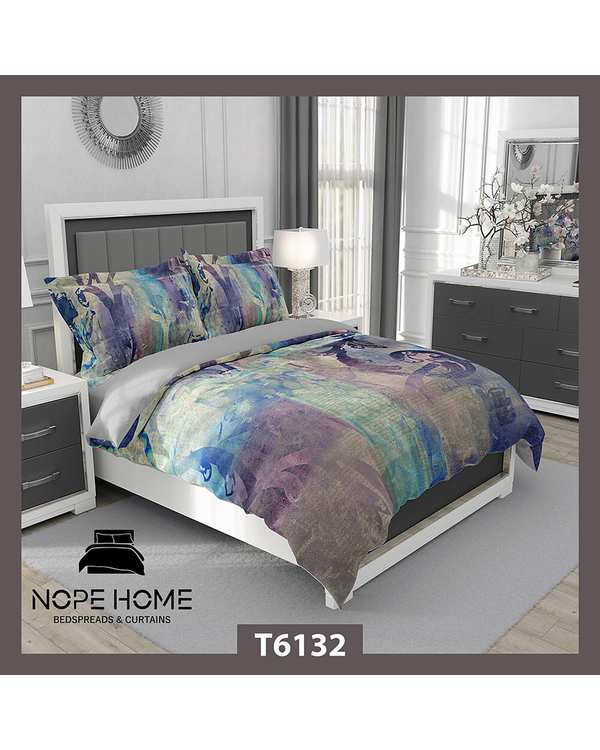 سرویس لحاف روتختی یک نفره 5 تکه نوپه هوم Nopehome طرح مدرن کد T6132