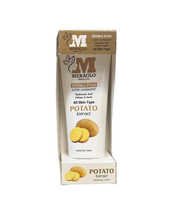 کرم مرطوب کننده دست و صورت مراگلو Meraglo مناسب انوع پوست حاوی عصاره سیب زمینی 75ml