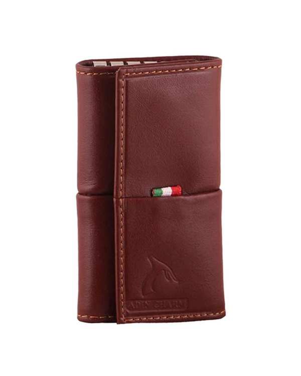 ست هدیه چرم مردانه عسلی چرم بارز Charm Barez کد DS55HB - تصویر 7