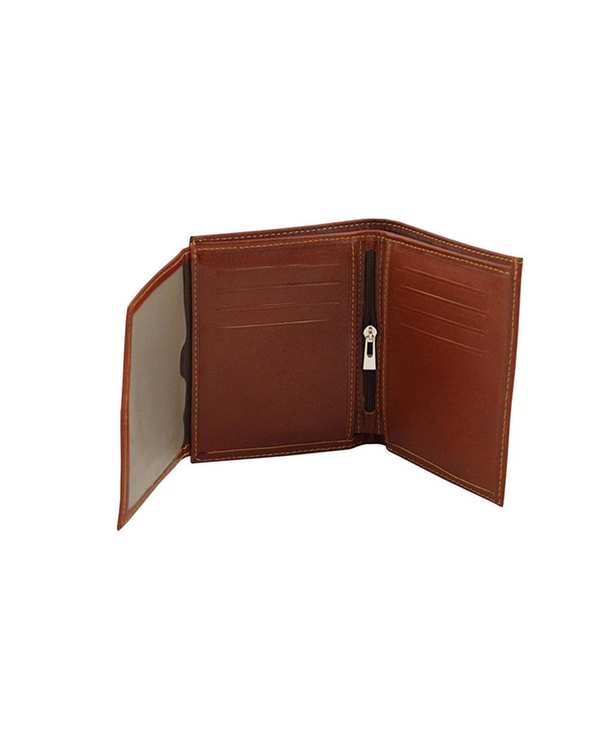 ست هدیه چرم مردانه قهوه ای روشن چرم بارز Charm Barez کد DS12 - تصویر 3