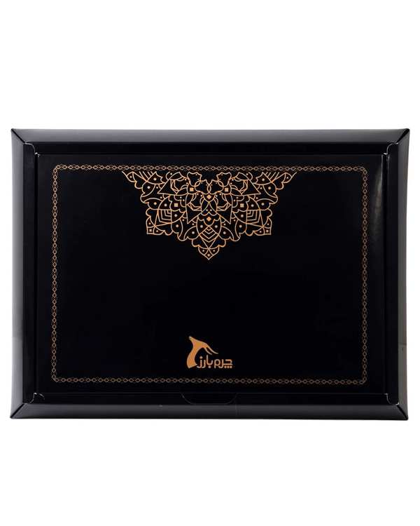 ست هدیه چرم مردانه عسلی چرم بارز Charm Barez کد DS40 - تصویر 7