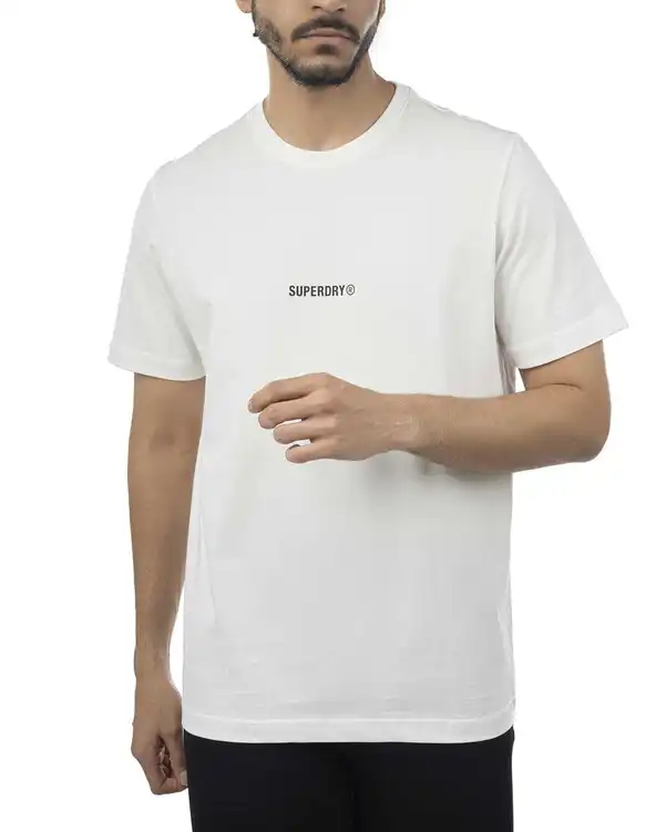 تی شرت مردانه سفید سوپردرای Superdry کد M10S52102N