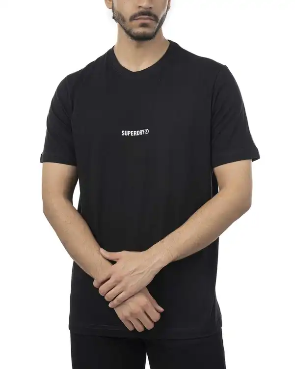 تی شرت مردانه مشکی سوپردرای Superdry کد M10S52102N