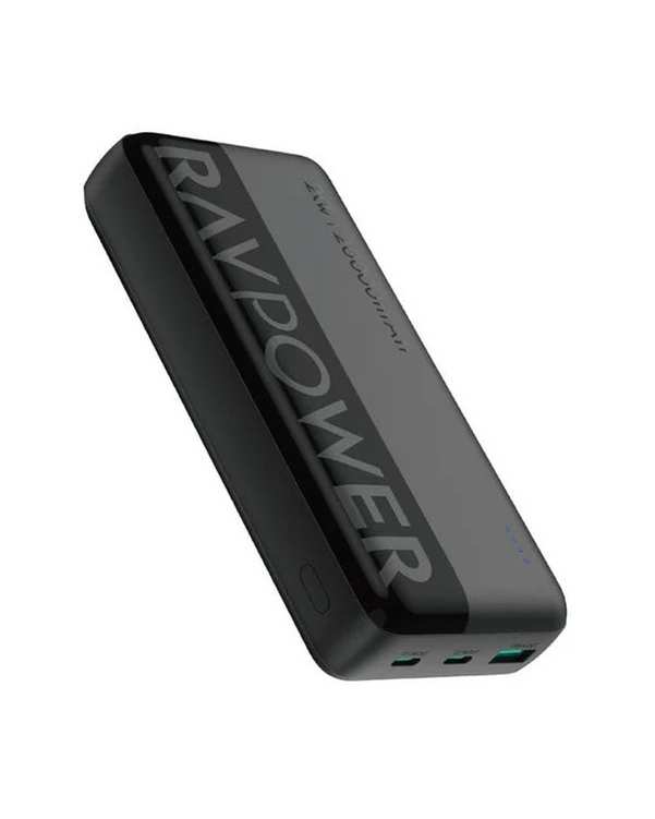 پاور بانک راوپاورravpower مدل RP-PB1229 ظرفیت ۲۰۰۰۰ میلی آمپر ساعت
