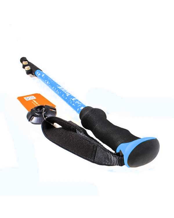 عصای کوهنوردی آبی متالیک پکینیو مدل Climbing stick بسته 2 عددی - تصویر 4