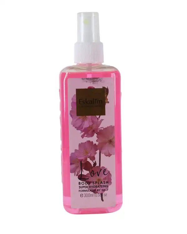 بادی اسپلش اسکالیم Eskalim مدل love حجم 300ml