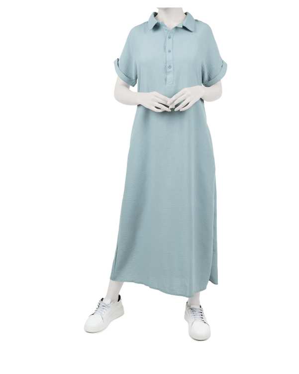 پیراهن زنانه سبز آبی آر ان اس RNS کد 11082405