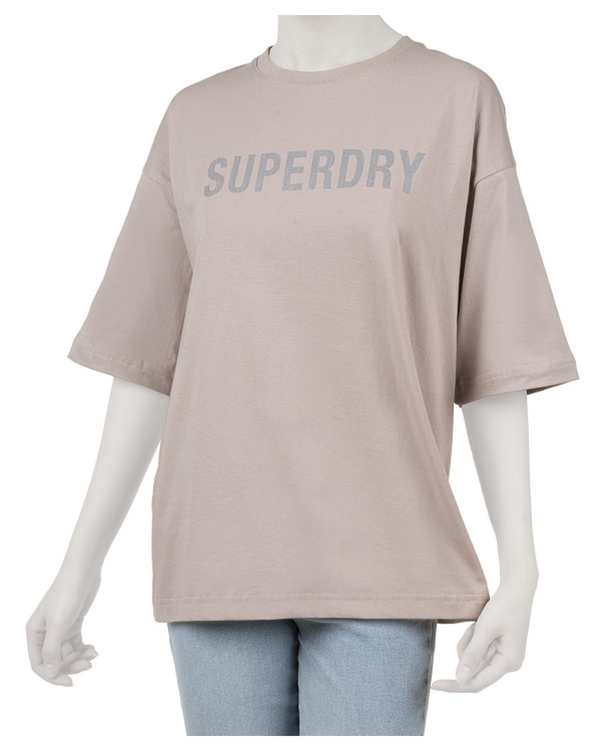 تی شرت زنانه اورسایز کالباسی سوپردرای Superdry کد W10S52103N