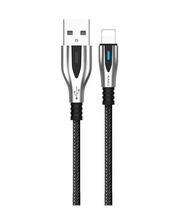 کابل شارژ لایتنینگ مشکی کاکوسیگا Kakusiga مدل KSC-097