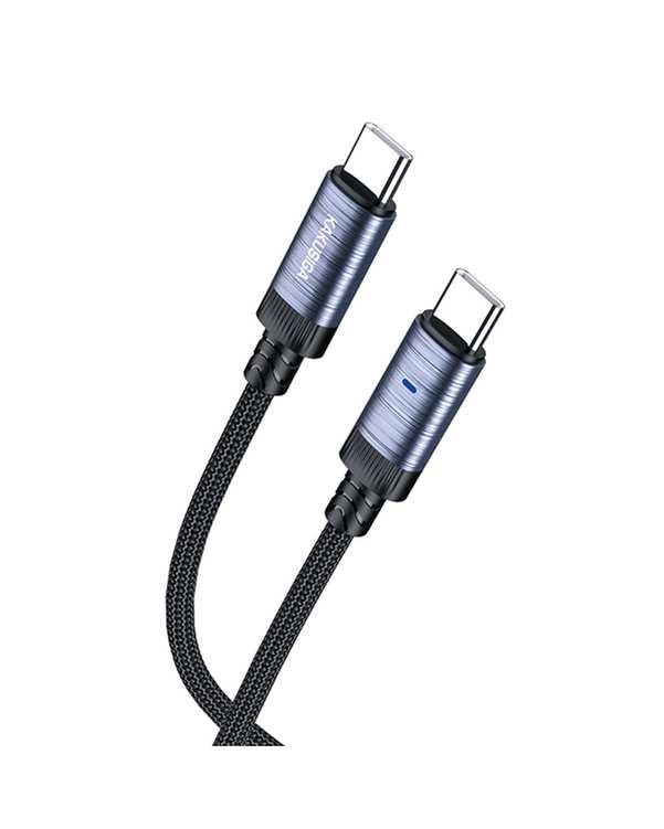 کابل شارژ دوسر تایپ سی مشکی کاکوسیگا Kakusiga مدل KSC-972