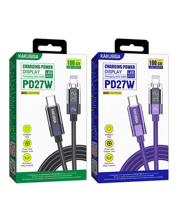 کابل شارژ تایپ سی به لایتنینگ کاکوسیگا مدل KSC-971 - تصویر 8