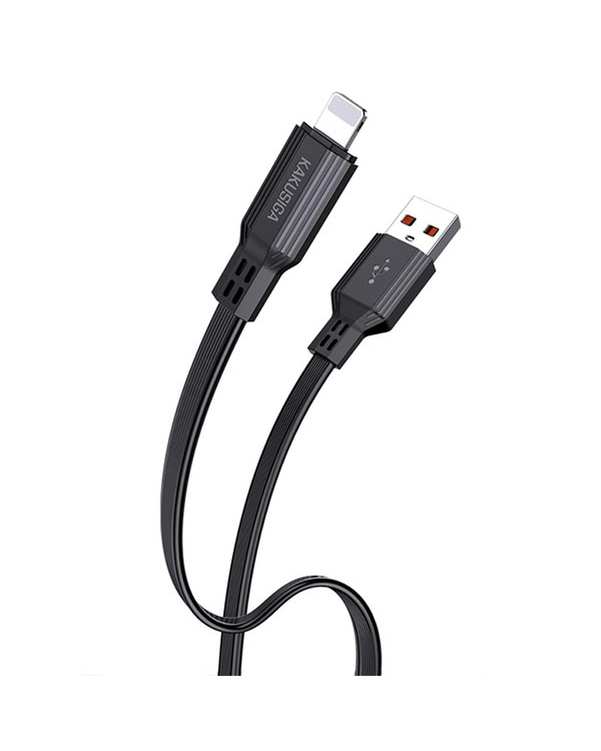 کابل شارژ لایتنینگ مشکی کاکوسیگا Kakusiga مدل KSC-808