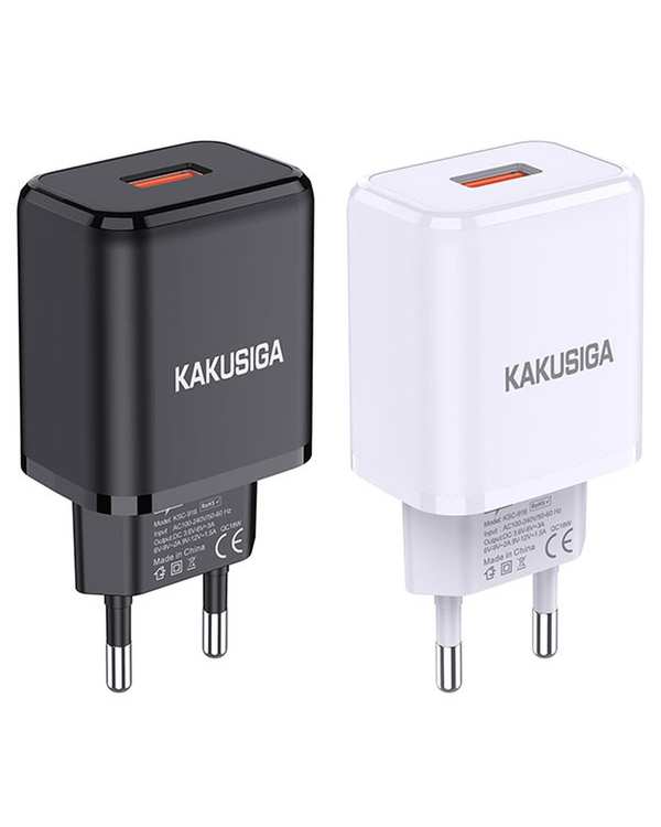 شارژر مشکی کاکوسیگا Kakusiga مدل KSC-916 سری WEITUO - تصویر 3