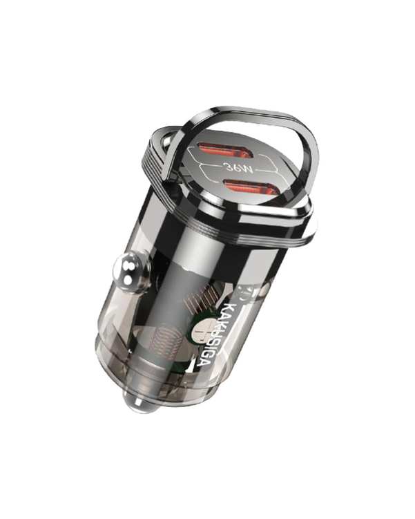 شارژر فندکی مشکی کاکوسیگا Kakusiga مدل KSC-1194