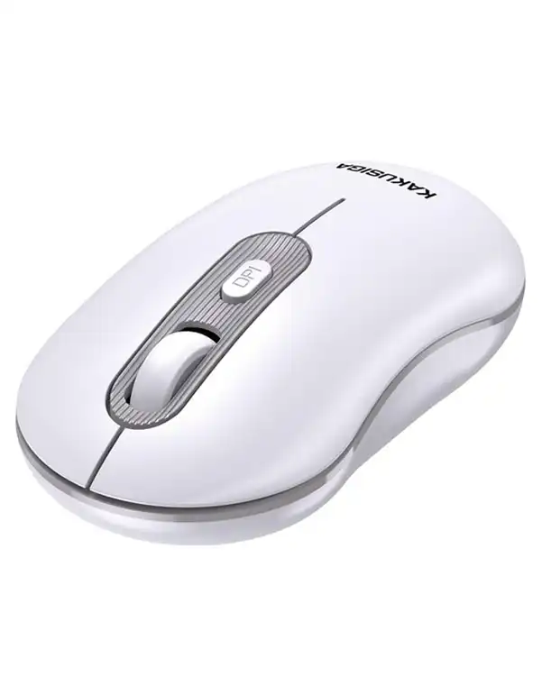 ماوس سفید خاکستری کاکوسیگا Kakusiga مدل KSC-871