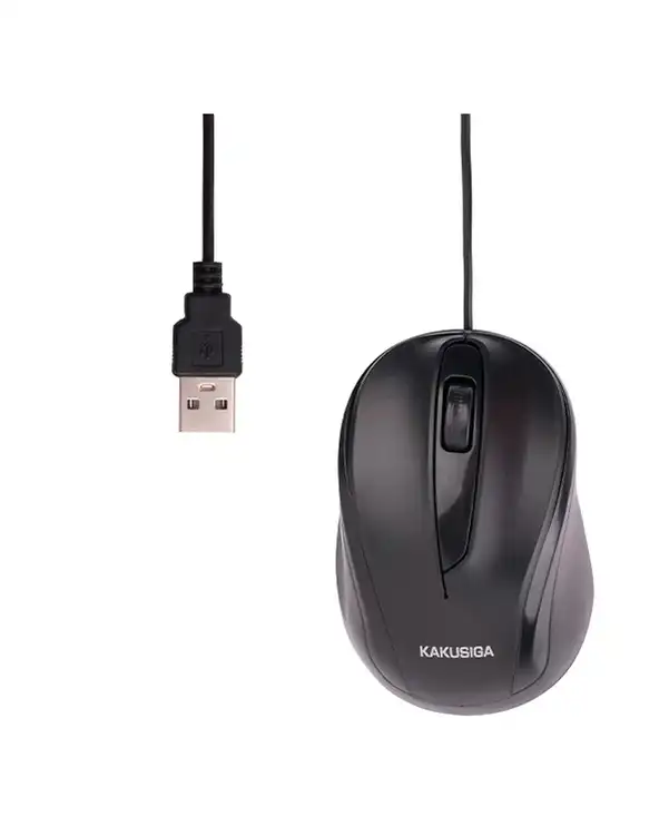 ماوس مشکی کاکوسیگا Kakusiga مدل KSC-356