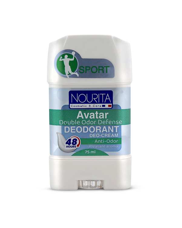 مام استیک کرمی خوشبو کننده بدن اسپرت نوریتا Nourita آواتار حجم 75ml