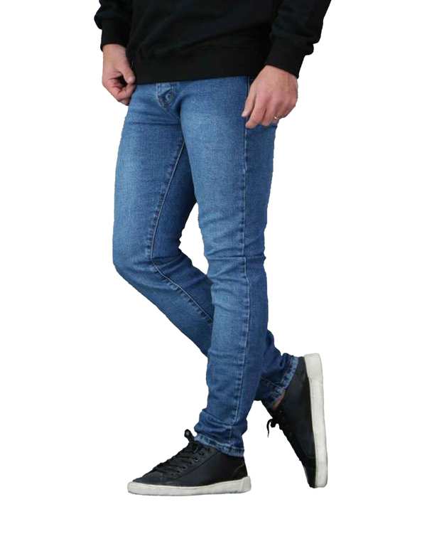 شلوار جین مردانه راسته اسلیم آبی تیره دیورسو Diverso کد 4739